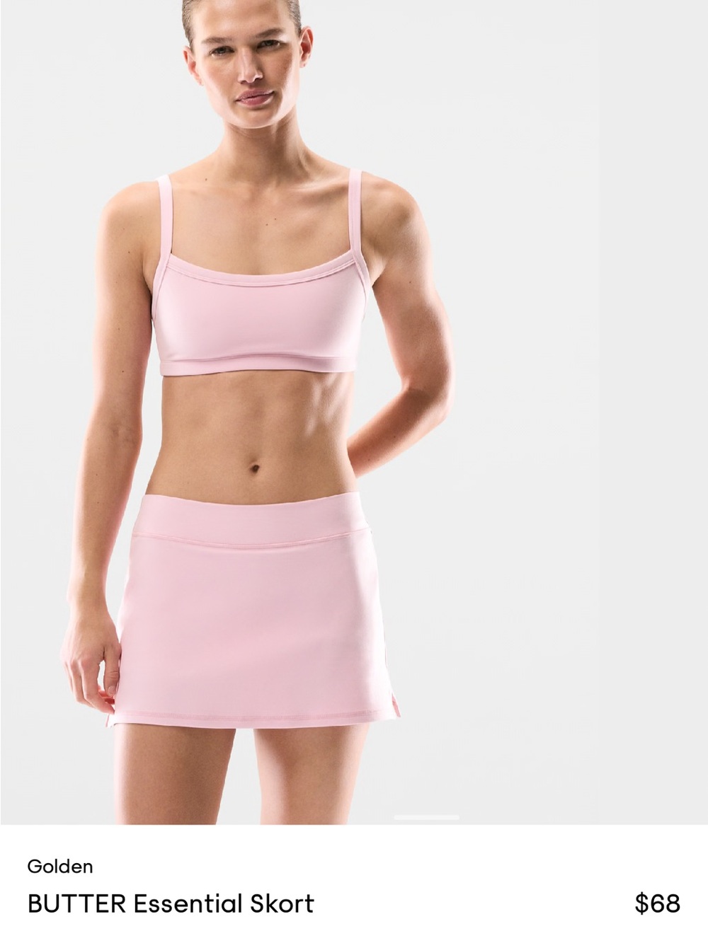 TNA butter essential skort- NWOT